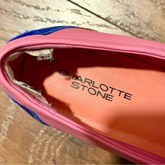 CHARLOTTE STONE Adam V2 platform color block loafers. Size 9 - Picture 6 of 11